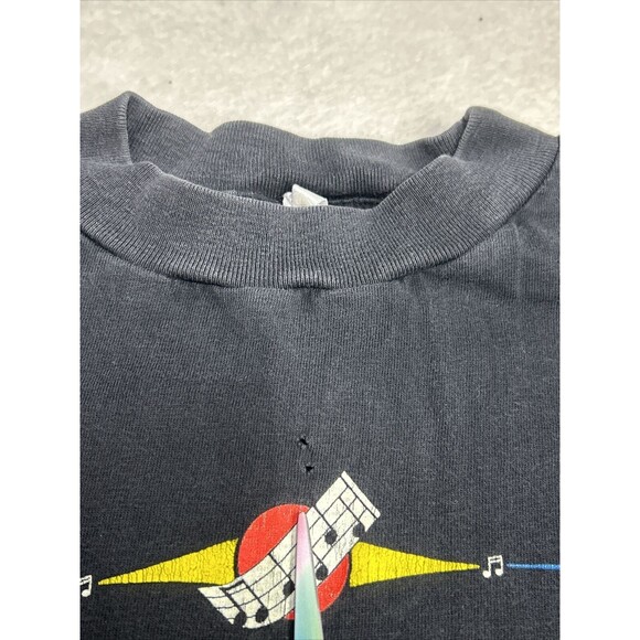 Vtg Music Liners Tee Single Stitch 1991 Men’s XL Here’s A Quarter Call Someone - Picture 4 of 10